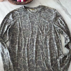 Men's Camouflage Long Sleeve Shirt